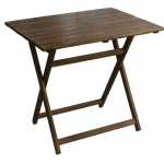 XARI-TA τραπέζι κήπου ξύλινο εμποτισμού ΚΑΡΥΔΙ, 60x100xH74